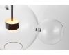 Подвесной светодиодный светильник Lumina Deco Neroni LDP 6016-3+1 BK