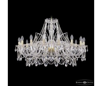 Подвесная люстра Bohemia Ivele Crystal 1411/16/360 G