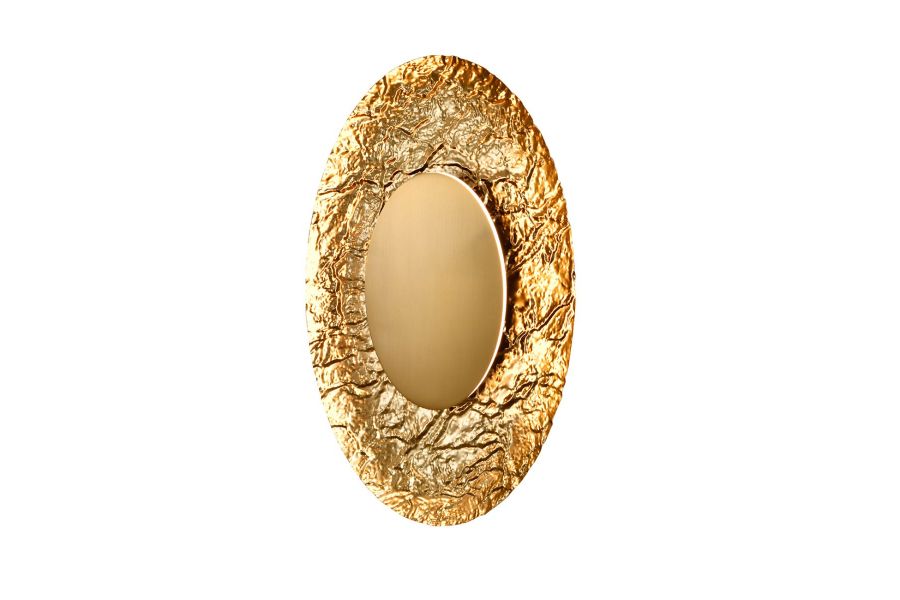 Настенный светильник Indigo Amuleto 11071/A/1W Brass V000211L