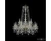 Подвесная люстра Bohemia Ivele Crystal 1411/10+5/240/h-84 G