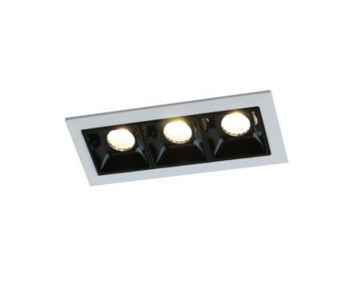 Встраиваемый светодиодный светильник Arte Lamp Grill A3153PL-3BK