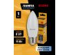 Лампа светодиодная Kodak LED B35-11W-865-E27 K 11Вт свеча холодный дневной свет Е27 Б0057634