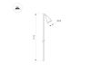 Ландшафтный светильник Arlight KT-HAREBELL-BOLL-H1145-3W Warm3000 (BK, 40 deg, 24V) 050690
