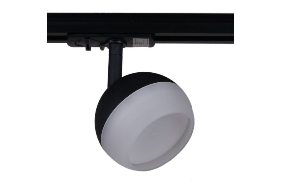 Трековый однофазный светильник Reluce 53008-9.3-001CT GX53 BK