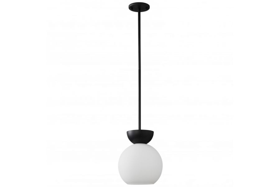 Подвесной светильник iLamp Mono P6079-1 BK+WH