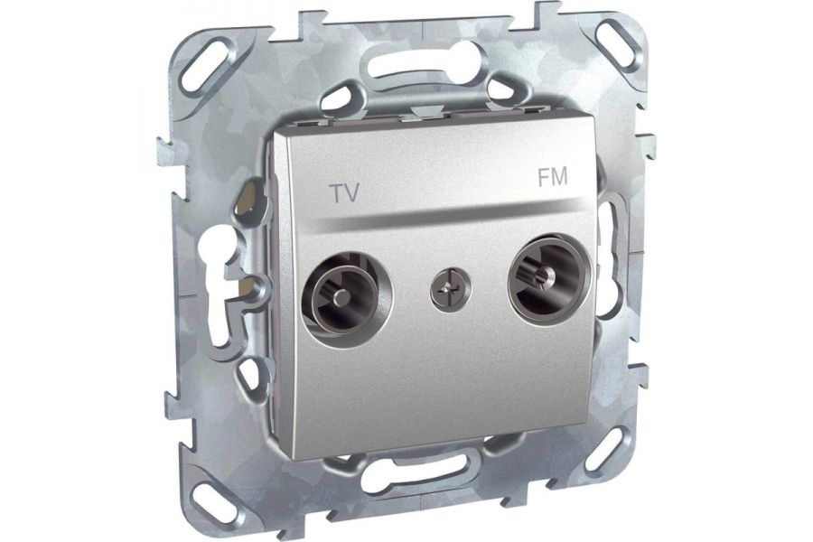 Розетка TV/FM оконечная Schneider Electric Unica MGU5.452.30ZD