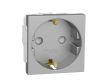 Розетка Schneider Electric Unica New Modular с/з со шторками 16A 250V NU303730