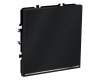 Проходной переключатель одноклавишный с подсветкой Voltum S70 VLS010407 (графит)