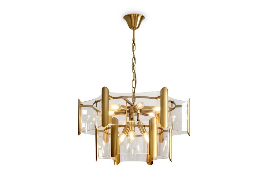 Подвесная люстра Freya Lumiere FR5516PL-09BS