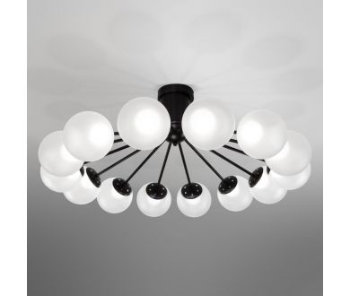 Потолочная люстра Eurosvet Vinter 201057 LED черный a072623