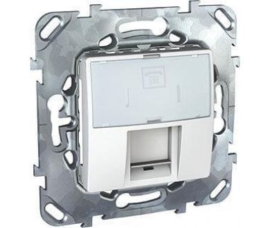 Розетка телефонная RJ12 Schneider Electric Unica MGU5.493.18ZD