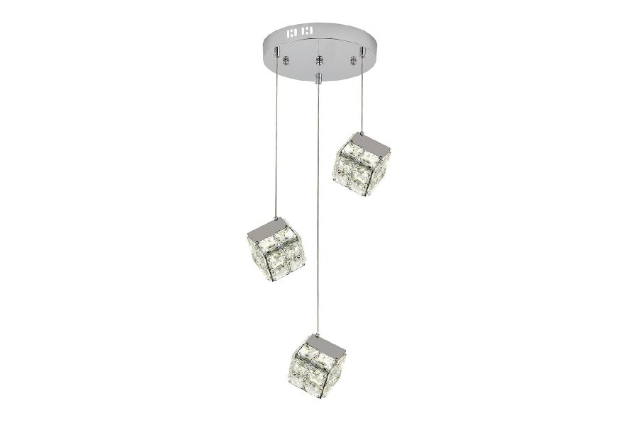 Подвесной светильник Indigo Radioso 12048/3P Chrome V000136L
