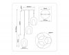 Подвесной светильник Ambrella Light High Light Modern LH11156