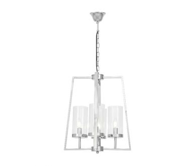 Подвесная люстра Lumina Deco Fedi LDP 1247-4 CHR