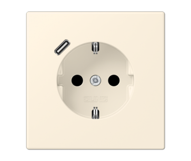 Купить Розетка 2K+З USB Typ C Jung LC1520-18C245 Розетка 2K+З USB Typ C Jung LC1520-18C245