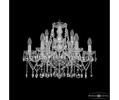 Подвесная люстра Bohemia Ivele Crystal 1413/6+3/200 Ni