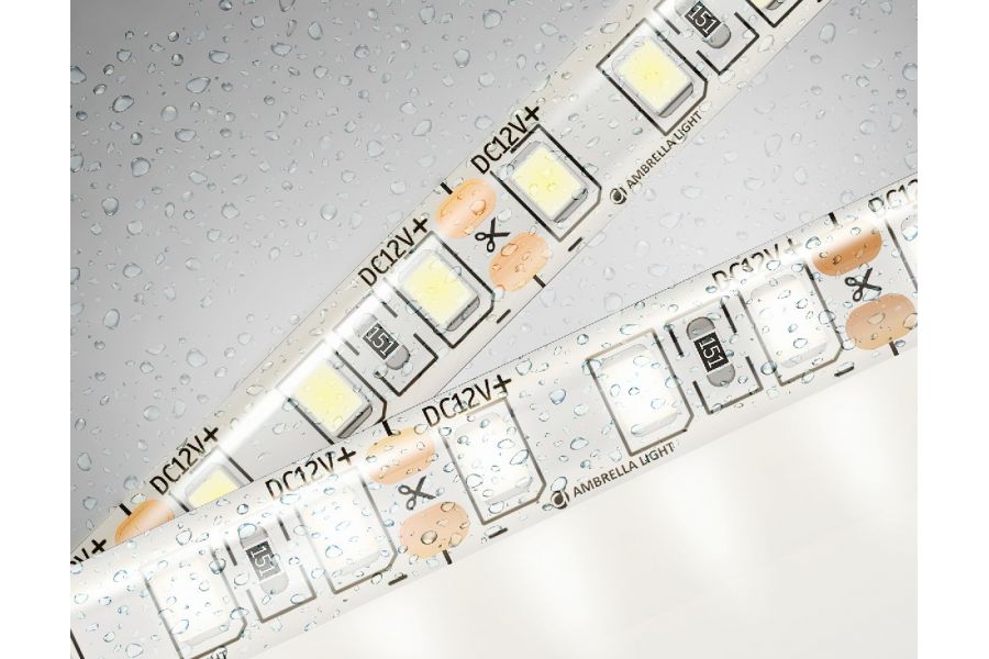 Светодиодная лента Ambrella Light LED Strip 12В 2835 9,6Вт/м 4500K 5м IP65 GS1202