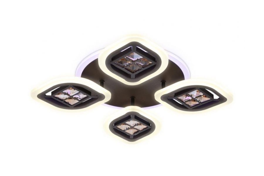 Потолочная светодиодная люстра Ambrella Light Acrylica Ice FA281