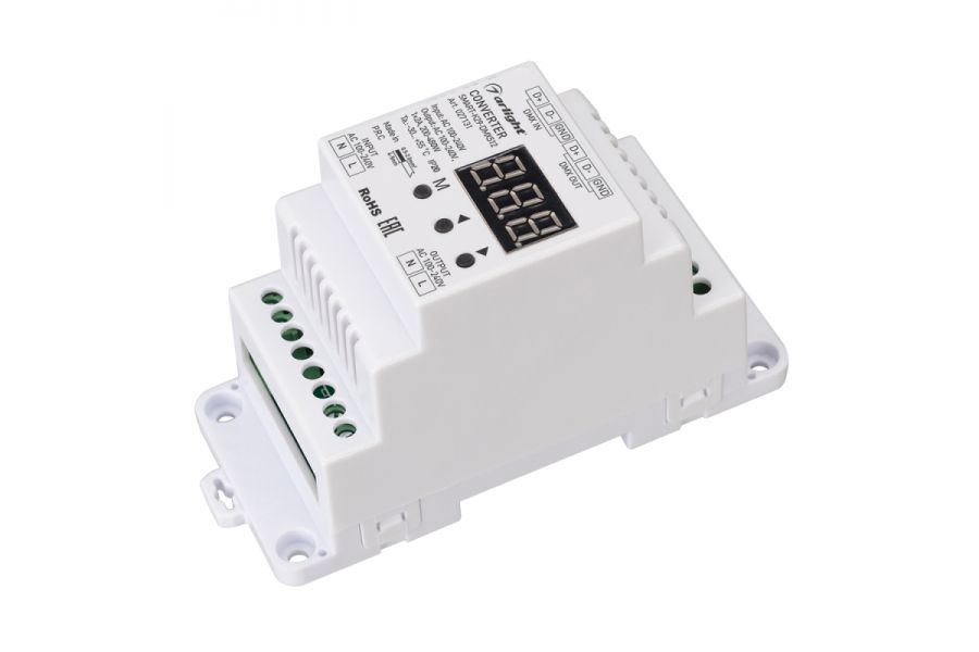 Конвертер Arlight Smart-K29-DMX512 (230V, 1x2A, Triac, Din) 027131
