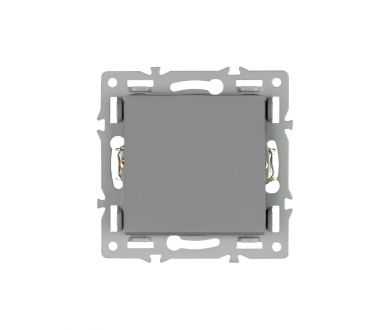 Механизм выключателя одноклавишный проходной Arlight SWT-MKP1-PL-GR (250V, 16A) 043716