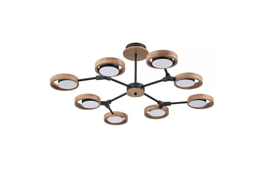 Люстра на штанге Arte Lamp Signora A2454PL-8BK