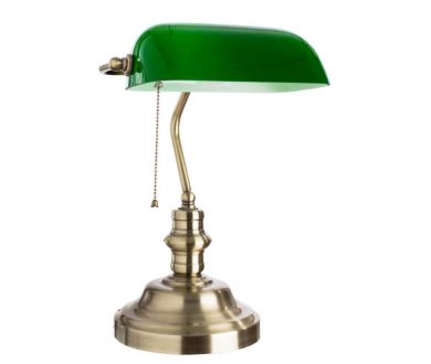 Настольная лампа Arte Lamp Banker A2492LT-1AB