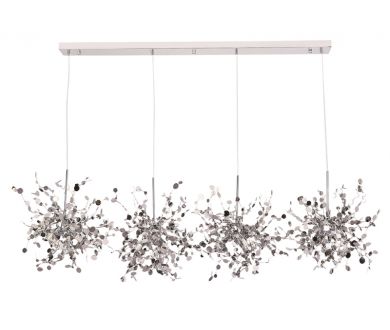 Подвесная люстра Crystal Lux GARDEN SP3х4 L1600 CHROME