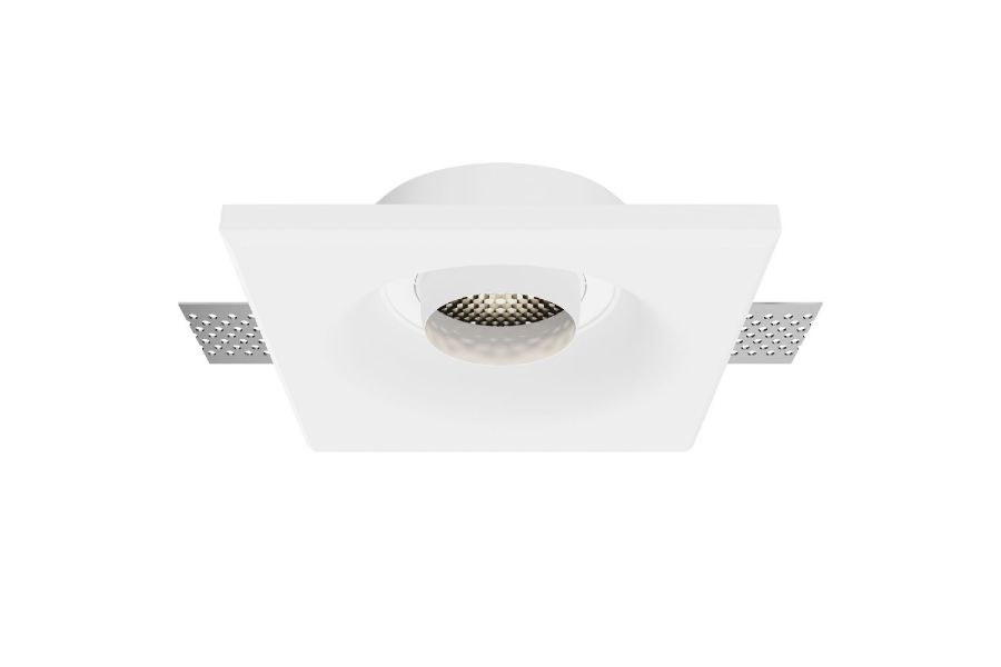 Встраиваемый светильник Maytoni Gyps Modern DL006-GU10-RD-W