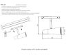 Трековый светодиодный светильник для магнитного шинопровода Crystal Lux Space CLT 0.33 006 12W WH-CH 4000K