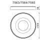 Потолочный светильник Mantra Coin 7564