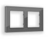Рамка двухместная Ambrella Volt Platos AF330652