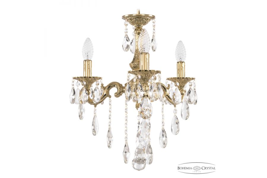 Подвесная люстра Bohemia Ivele Crystal Verona 72101/3/125 B G