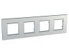 Рамка 4-постовая Schneider Electric Unica Quadro MGU6.708.55