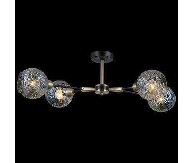 Люстра на штанге Illumico IL0253-4CSQ-79 BK AB
