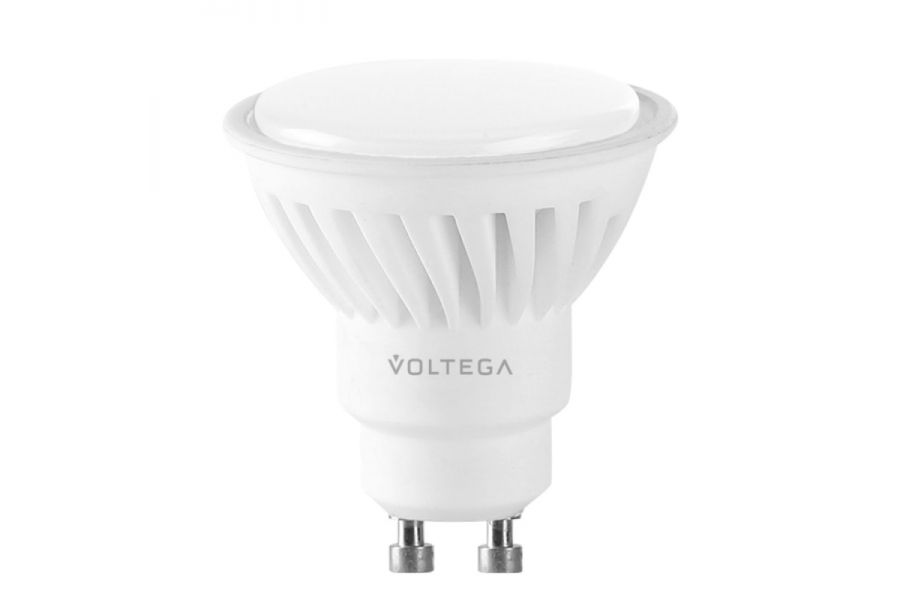 Лампа светодиодная Voltega GU10 10W 4000K матовая VG1-S1GU10cold10W-C 7073