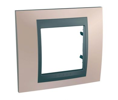 Рамка 1-постовая Schneider Electric Unica Top MGU66.002.296