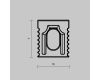 Комплект заглушек для профиля 08×09 10шт Maytoni Led Strip ALM-0809-EC 642069