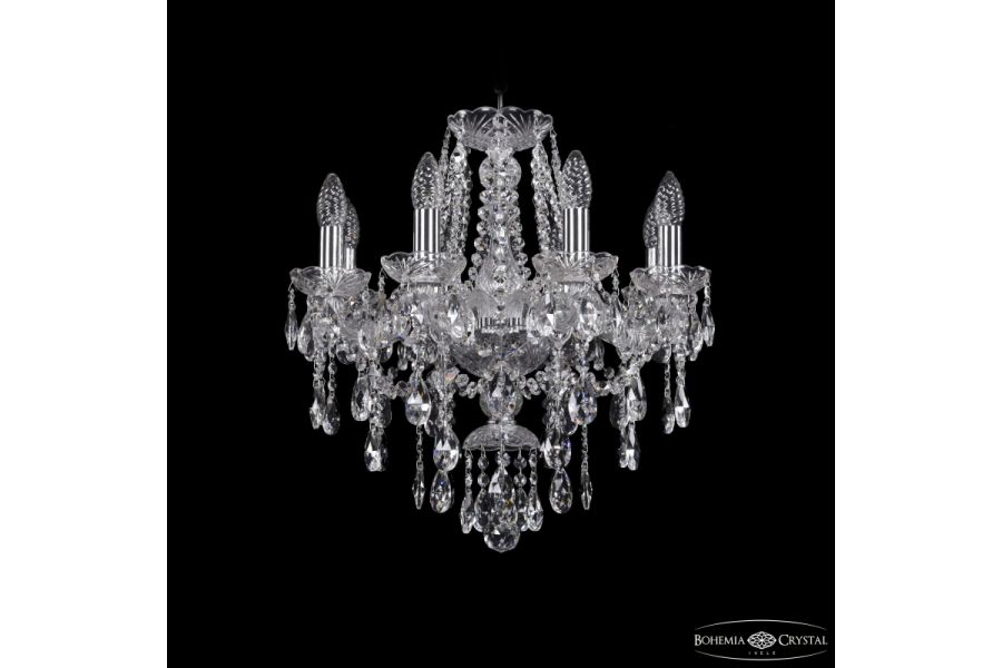 Подвесная люстра Bohemia Ivele Crystal 1415/8/165 Ni