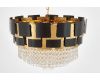 Подвесная люстра Lumina Deco LDP 7045-600 BK+GD