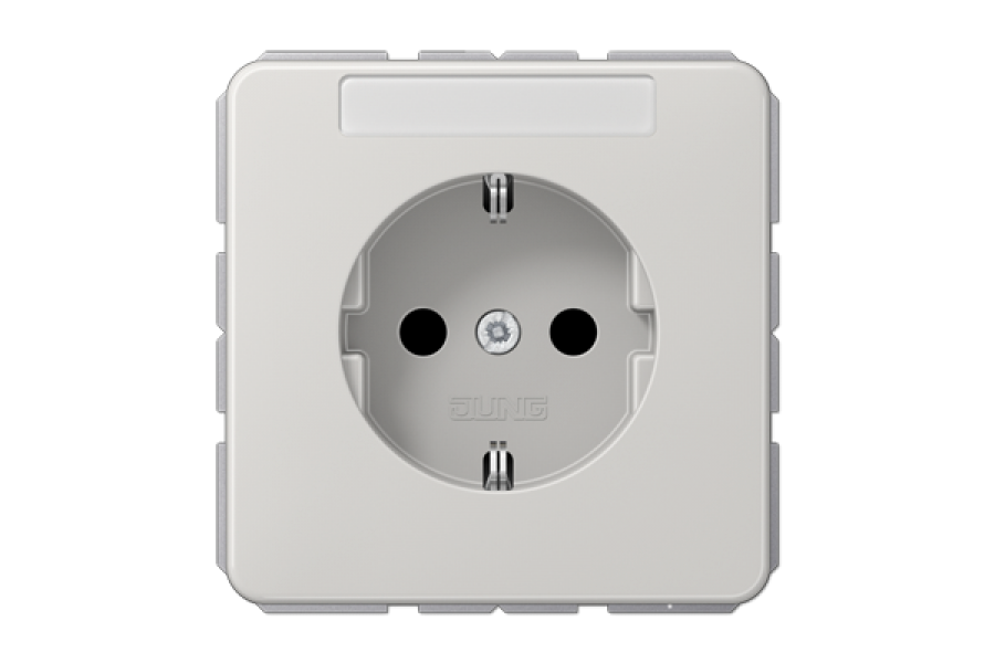Розетка штепсельная Schuko Jung CD1520NALG
