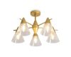 Люстра на штанге Freya Blissa FR5588CL-05BZ