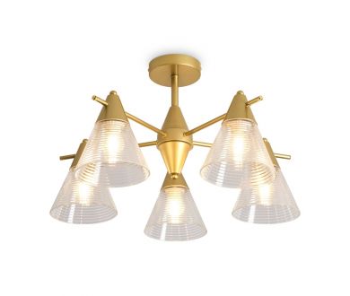 Купить Люстра на штанге Freya Blissa FR5588CL-05BZ Люстра на штанге Freya Blissa FR5588CL-05BZ