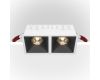Встраиваемый светильник Maytoni Technical Alfa LED DL043-02-15W4K-D-SQ-WB