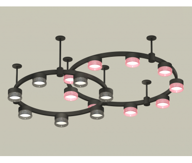 Комплект подвесного светильника Ambrella Light Techno Ring XR92221200 (A9222, A9227, C9238, C9232, N8486, N8484)