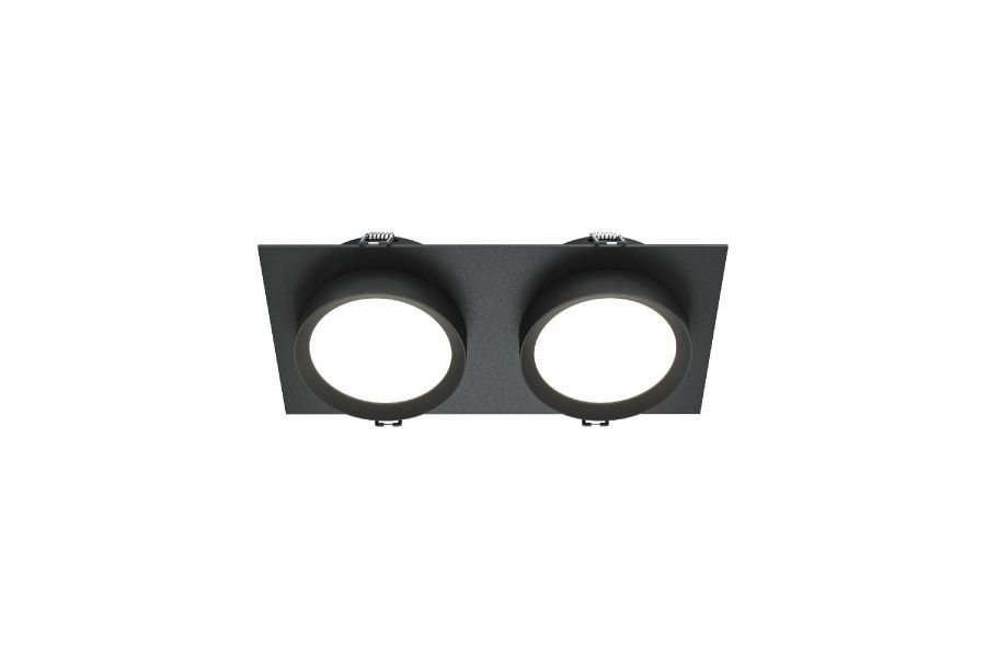 Встраиваемый светильник Maytoni Hoop DL086-02-GX53-SQ-B