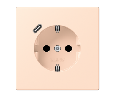 Розетка 2K+З USB Typ C Jung LC1520-18C228