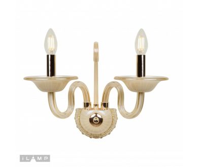 Купить Бра iLamp Classic W2318-2 GD Бра iLamp Classic W2318-2 GD