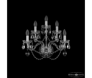 Купить Бра Bohemia Ivele Crystal 1402B/2+2+1/195/XL Ni Бра Bohemia Ivele Crystal 1402B/2+2+1/195/XL Ni
