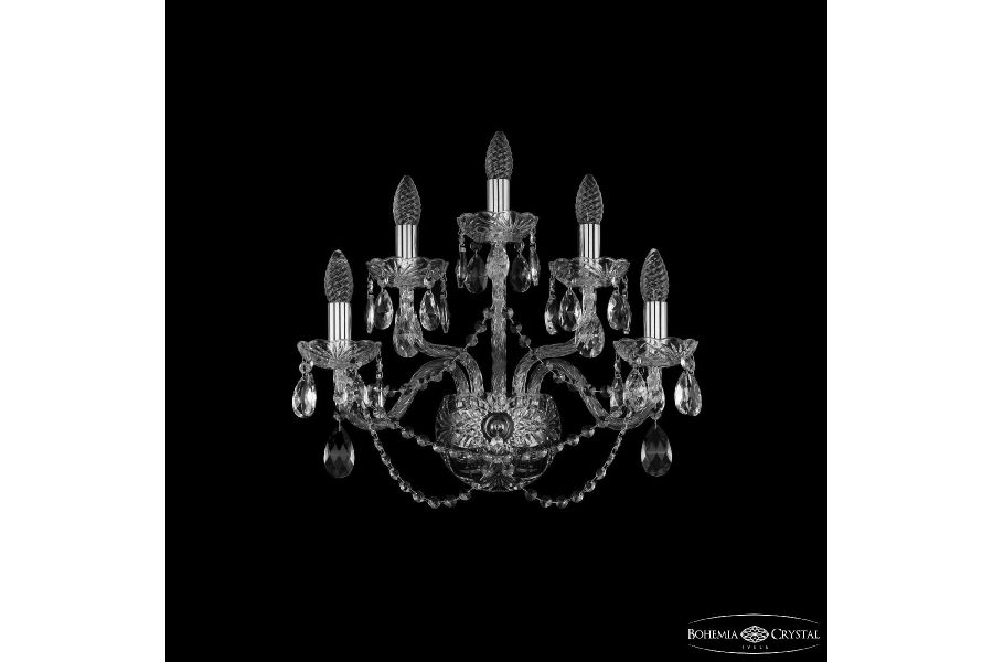 Бра Bohemia Ivele Crystal 1402B/2+2+1/195/XL Ni