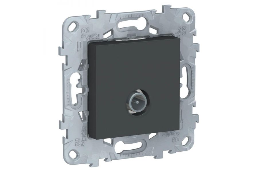 Розетка TV одиночная Schneider Electric Unica New NU546254